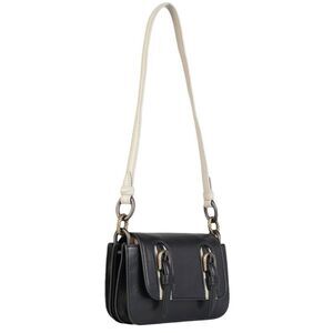Bottega Veneta Doppia Leather Shoulder Bag Mini